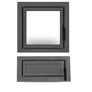 Drzwiczki żeliwne zestaw Z 24 Juodos 1 zestaw Z 25 300x300 - Drzwiczki żeliwne zestaw